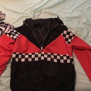 Windbreaker half zip